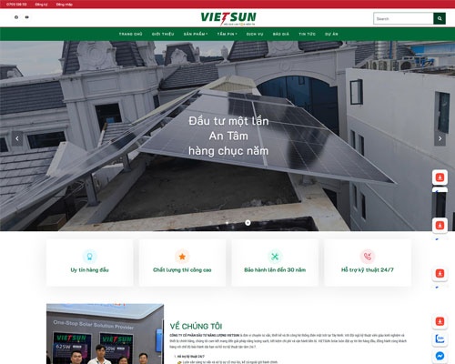 Điện mặt trời vietsunsolar